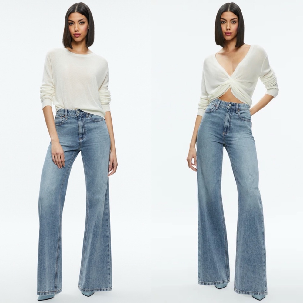 Alice + Olivia Akers Reversible Pullover Sweater